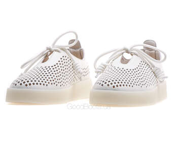 AREES MENIWA AM09808-10-2/WHITE LTHR