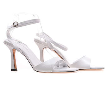 INCI HT6696LB-01-S485/WHITE LTHR