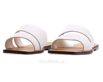 AREES MENIWA AM10658-1-2/WHITE LTHR