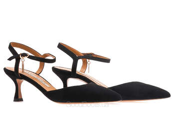 BRAVO MODA 0421/CZARNY ZAMSZ