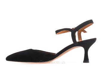 BRAVO MODA 0421/CZARNY ZAMSZ