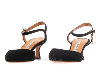 BRAVO MODA 0421/CZARNY ZAMSZ