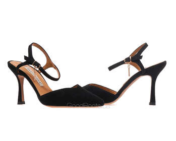 BRAVO MODA 0354/CZARNY ZAMSZ