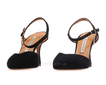 BRAVO MODA 0354/CZARNY ZAMSZ