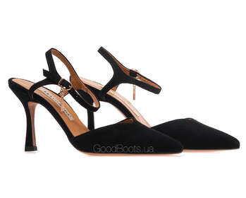 BRAVO MODA 0354/CZARNY ZAMSZ