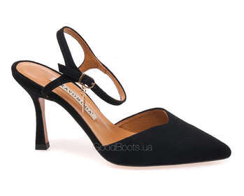 BRAVO MODA 0354/CZARNY ZAMSZ