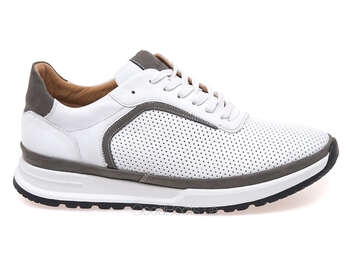 IKOS 542-2/WHITE LTHR