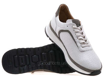 IKOS 542-2/WHITE LTHR