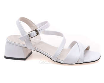 GOODBOOTS 9038-75-ST/WHITE LTHR