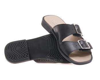 GOODBOOTS 9035-75-ST/BLACK LTHR