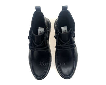 GOODBOOTS 9068-75-ST/BLACK LTHR