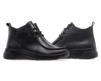 GOODBOOTS 9068-75-ST/BLACK LTHR