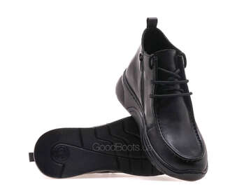 GOODBOOTS 9068-75-ST/BLACK LTHR