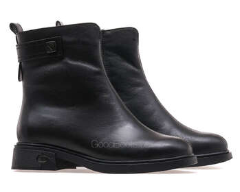 GOODBOOTS 9101-75-ST/BLACK LTHR