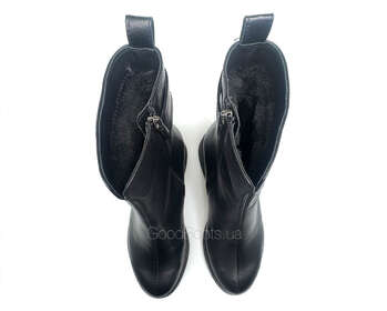 GOODBOOTS 9101-75-ST/BLACK LTHR