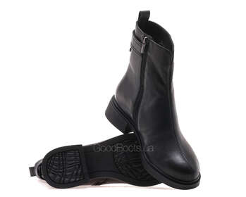 GOODBOOTS 9101-75-ST/BLACK LTHR