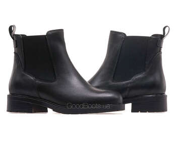 GOODBOOTS 9082-75-ST/BLACK LTHR