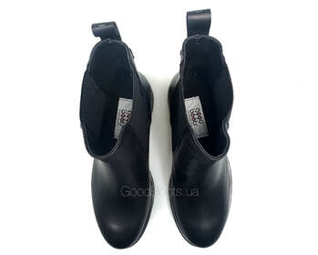 GOODBOOTS 9082-75-ST/BLACK LTHR