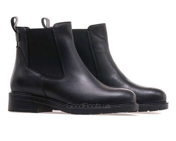 GOODBOOTS 9082-75-ST/BLACK LTHR