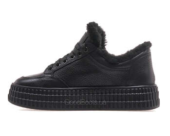 GOODBOOTS 9063-75-ST/BLACK LTHR