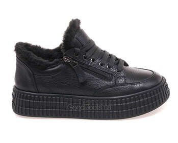 GOODBOOTS 9063-75-ST/BLACK LTHR