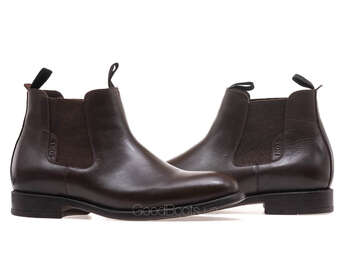 IKOS 5009-5B/BROWN LTHR